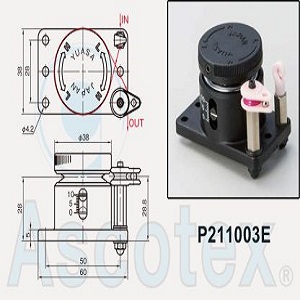 Bộ căng trễ dây Ascotex P211003E Hysteresis Tensioners